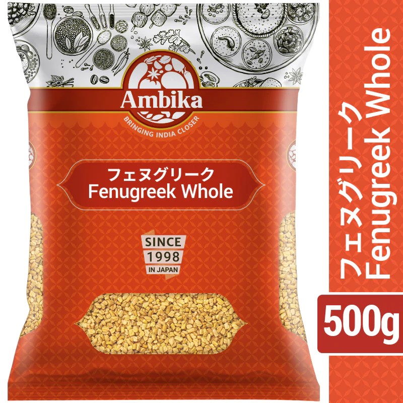FENUGREEK WHOLE 500gm [AMBIKA]