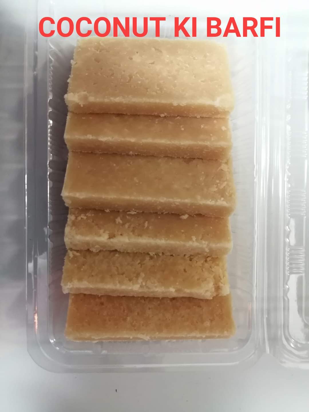 COCONUT KI BARFI
