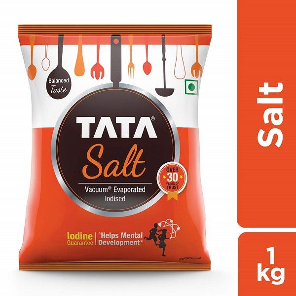 TATA SALT WITH IODINE 1 kg