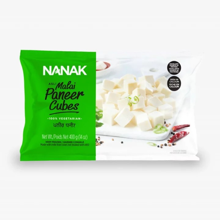 Nanak paneer cube 400g