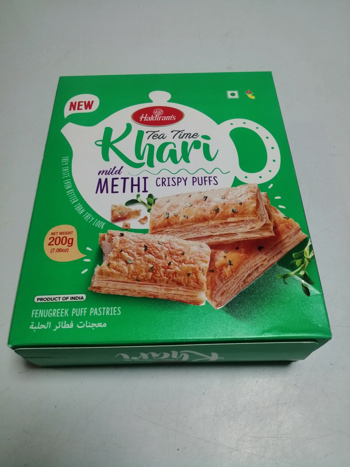 Khari METHI CRISPY PUFFS 200g