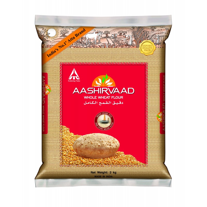 Aashirvaad whole Wheat Atta 2 kg