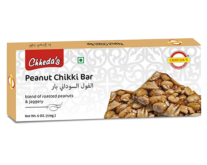 CHHEDAS PEANUT CHIKKI BAR 170 g