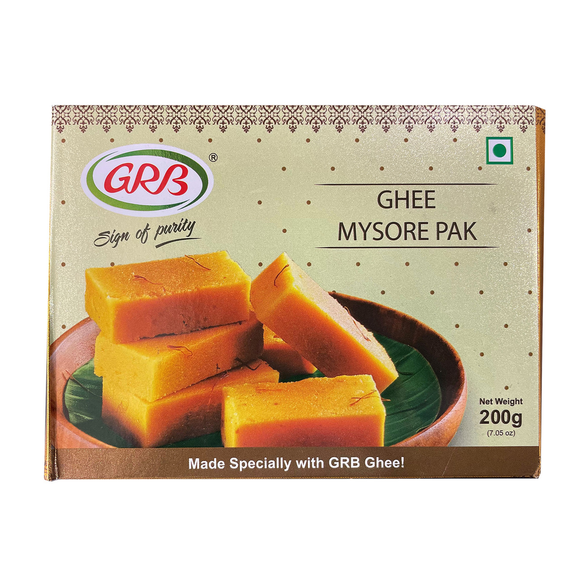 GRB GHEE MYSORE PAK 200 G