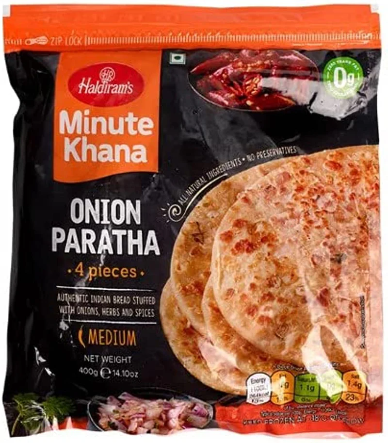 ONION PARATHA  4 pic 400g