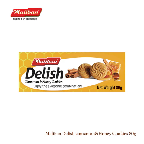 Maliban Delish CINNAMON &HONEY COOKIES 80g
