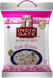 INDIA GATE BASMATI FAST ROZZANA 5 kg